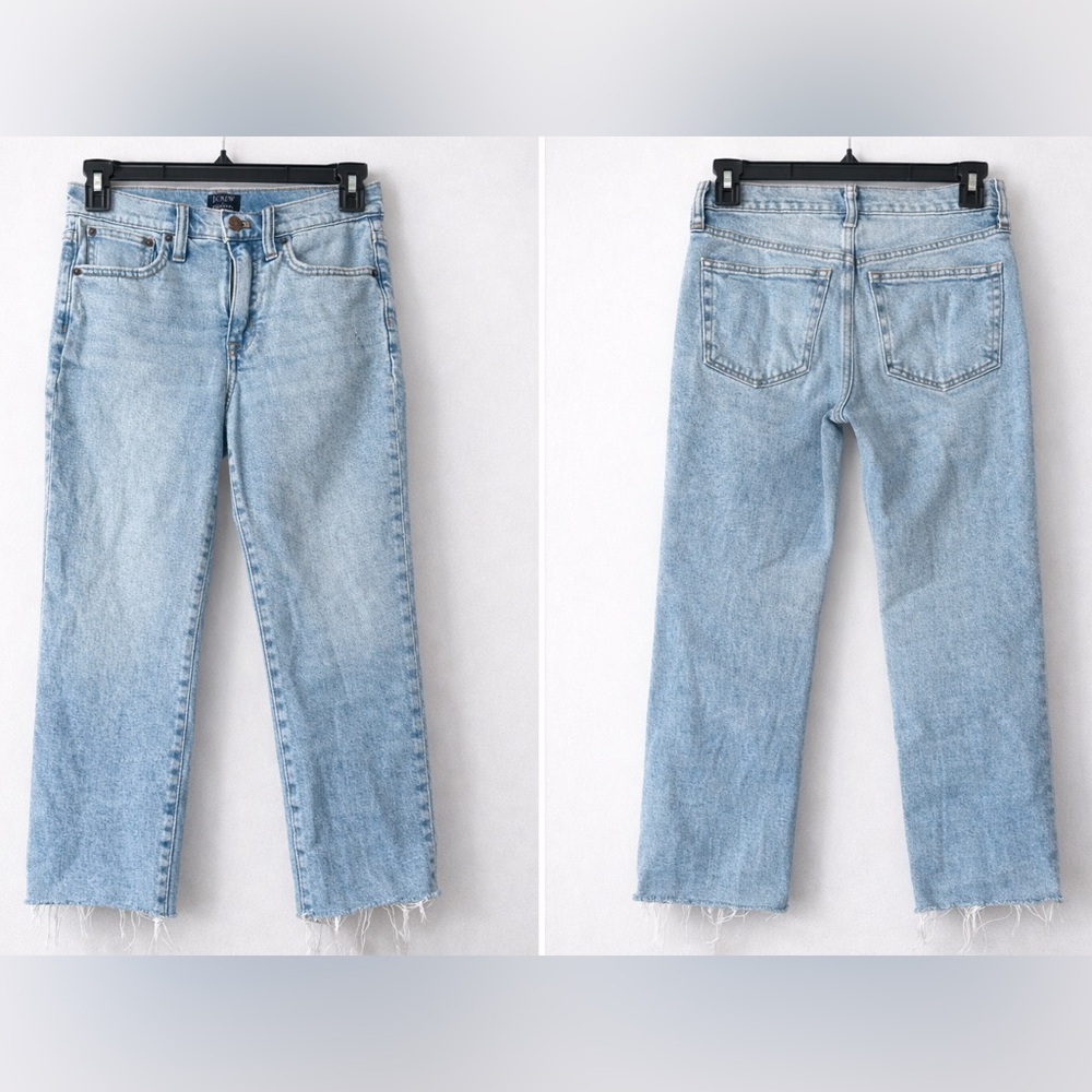 J. Crew Classic Blue Straight Leg Jeans